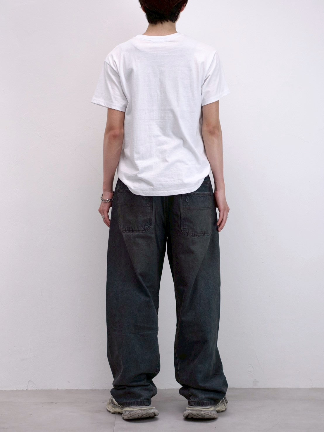 受注制【Chikashitsu +】sunshine printing crop tee (4color)