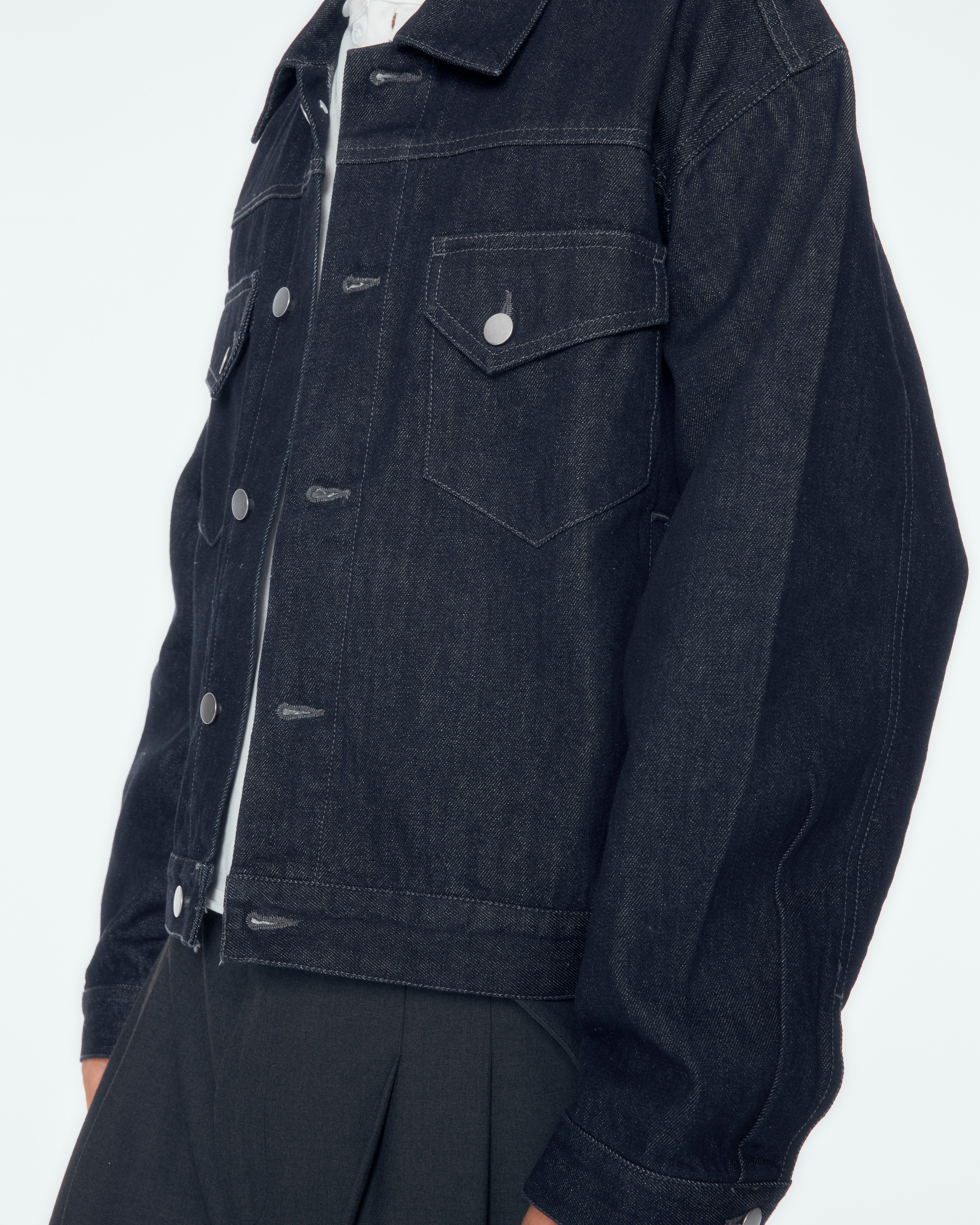 【CS】denim short jacket