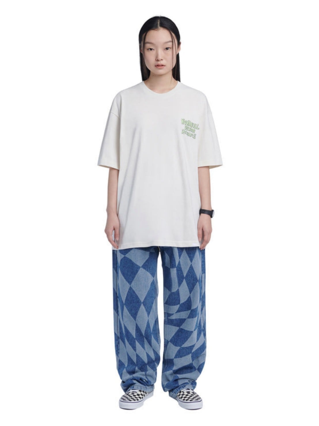 【NOMANUAL】DOODLE LOGO T-SHIRT