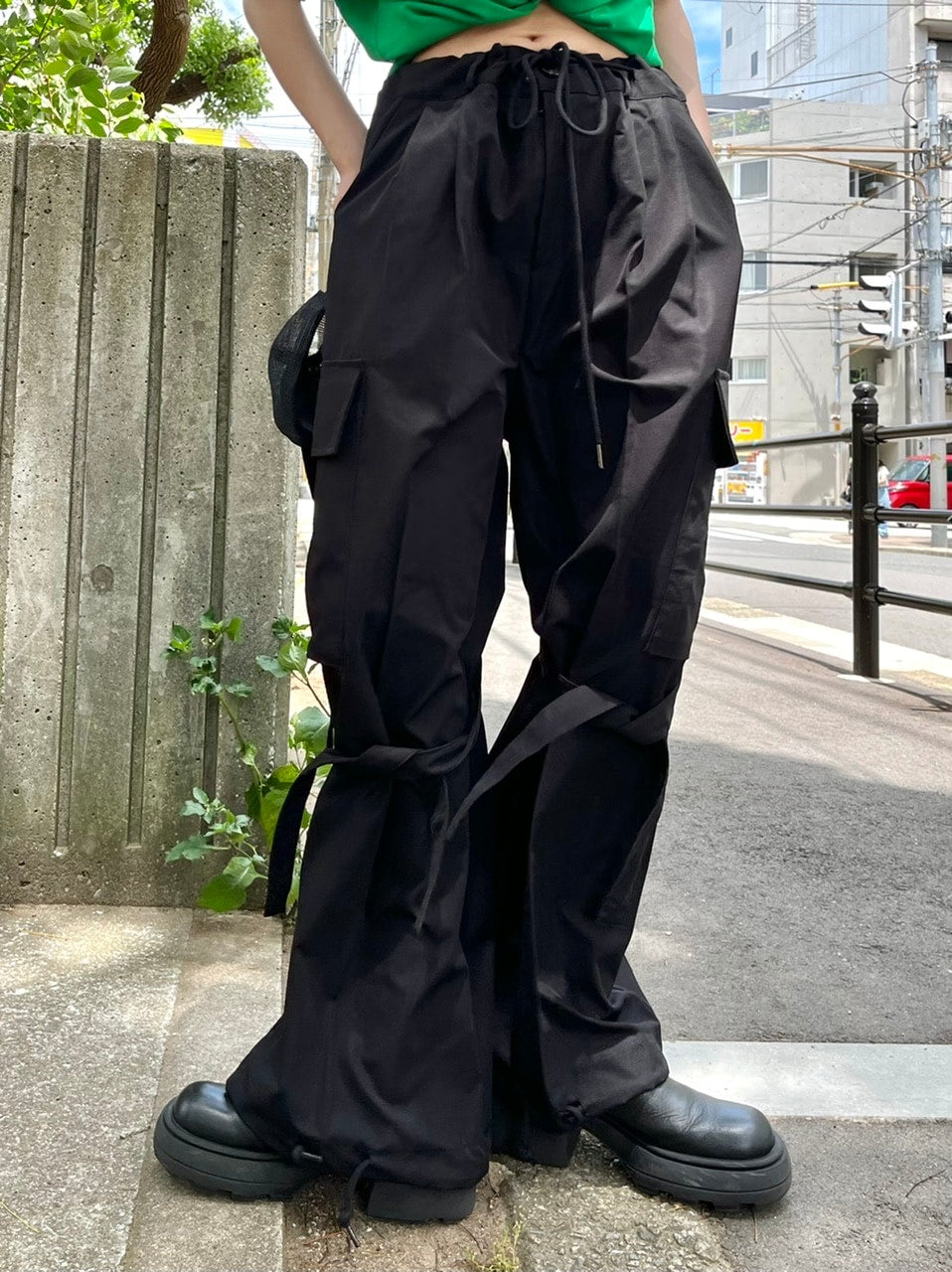受注制【Chikashitsu +】cargo slacks pants (3color)