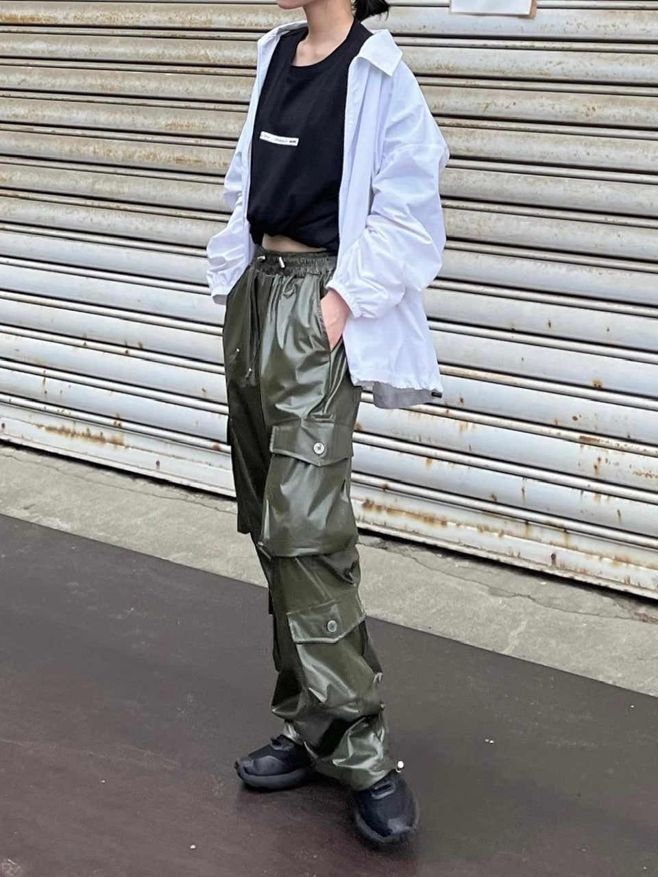 受注制【Chikashitsu +】nylon blouson (4color)