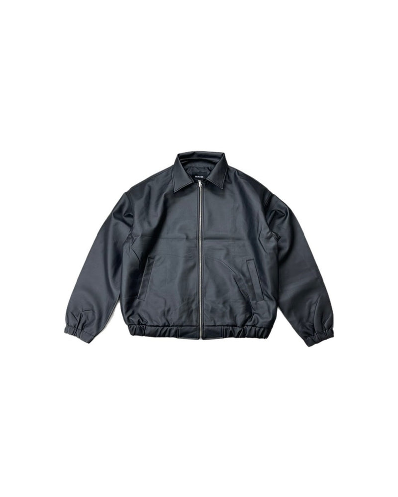 受注制【Chikashitsu +】leather blouson (3color)