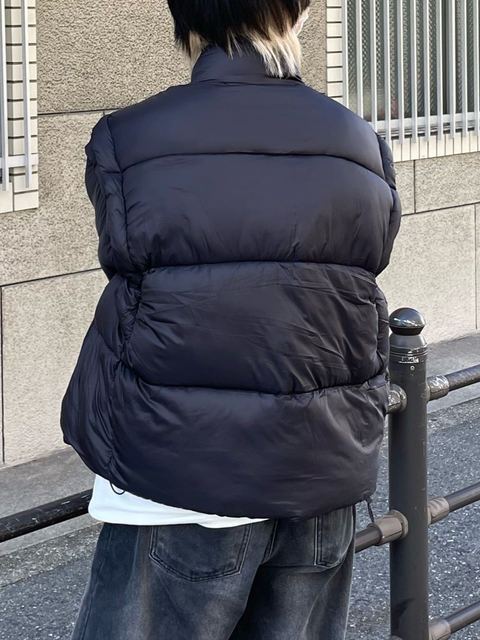 受注制【Chikashitsu +】2way padding jacket (4color)