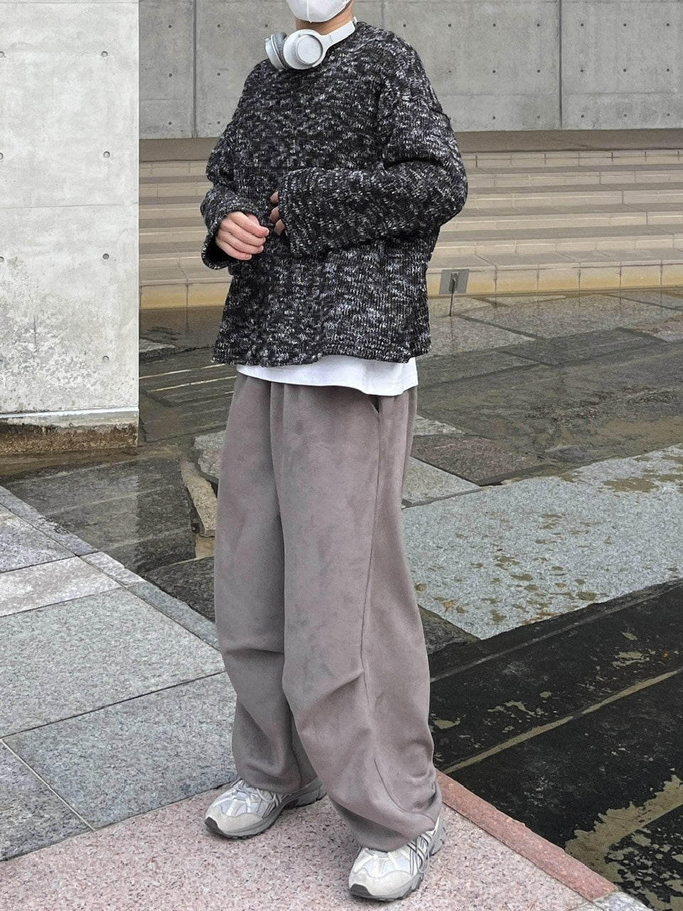 【youll】mix knit (2color)