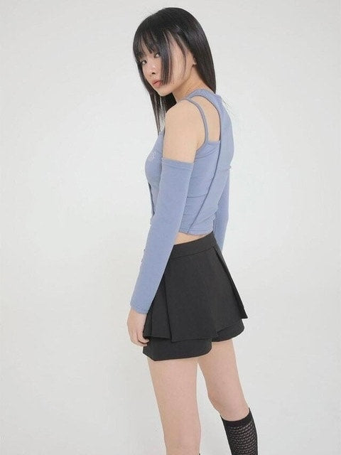 12/21 20:00 再販【Uglyshadow】TULIP PANTS SKIRT