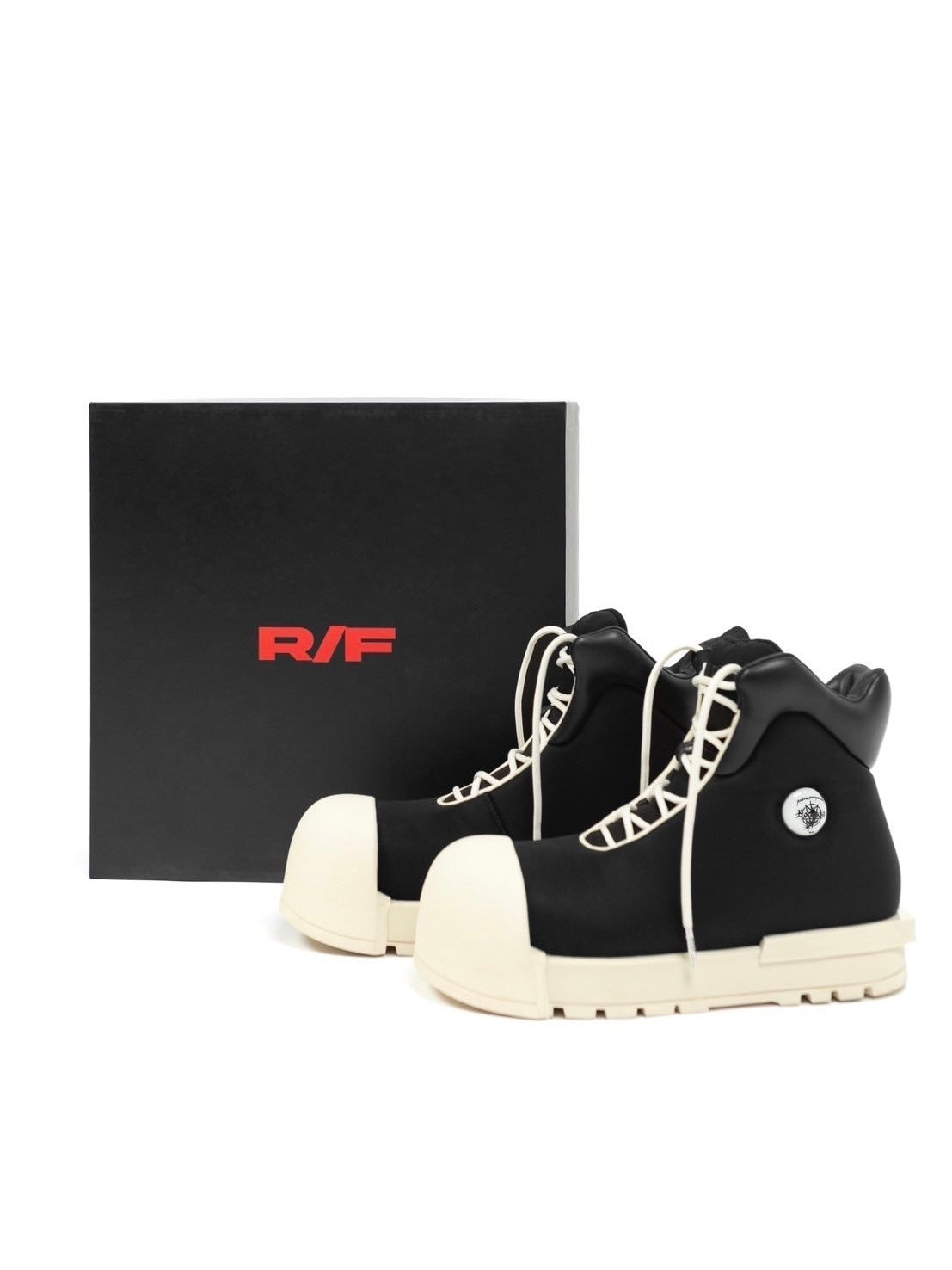 【F.V.V.O】THICK SOLED HIGH TOP BOOTS / 【フリーワールドオーダー(エフヴィーヴィーオー)】スニーカーライクミドルブーツ