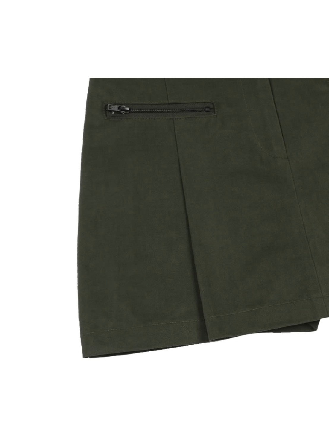 【FANCY CLUB】BIKER PINTUCK MINI SKIRT