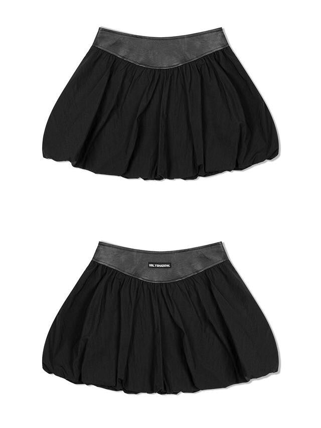 【Uglyshadow】VINTAGE LEATHER PUMPKIN SKIRT