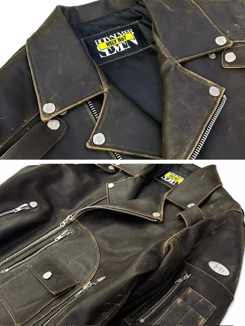 【HOLY NUMBER 7】VINTAGE RIDER JACKET