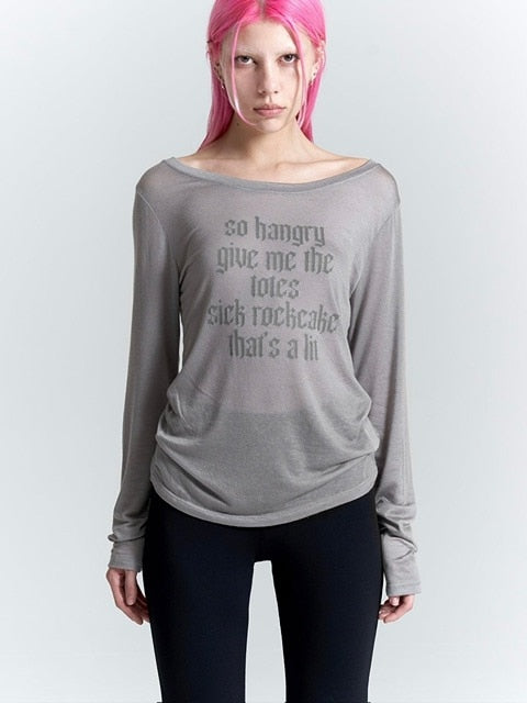 【ROCK CAKE】Funk Mesh Top