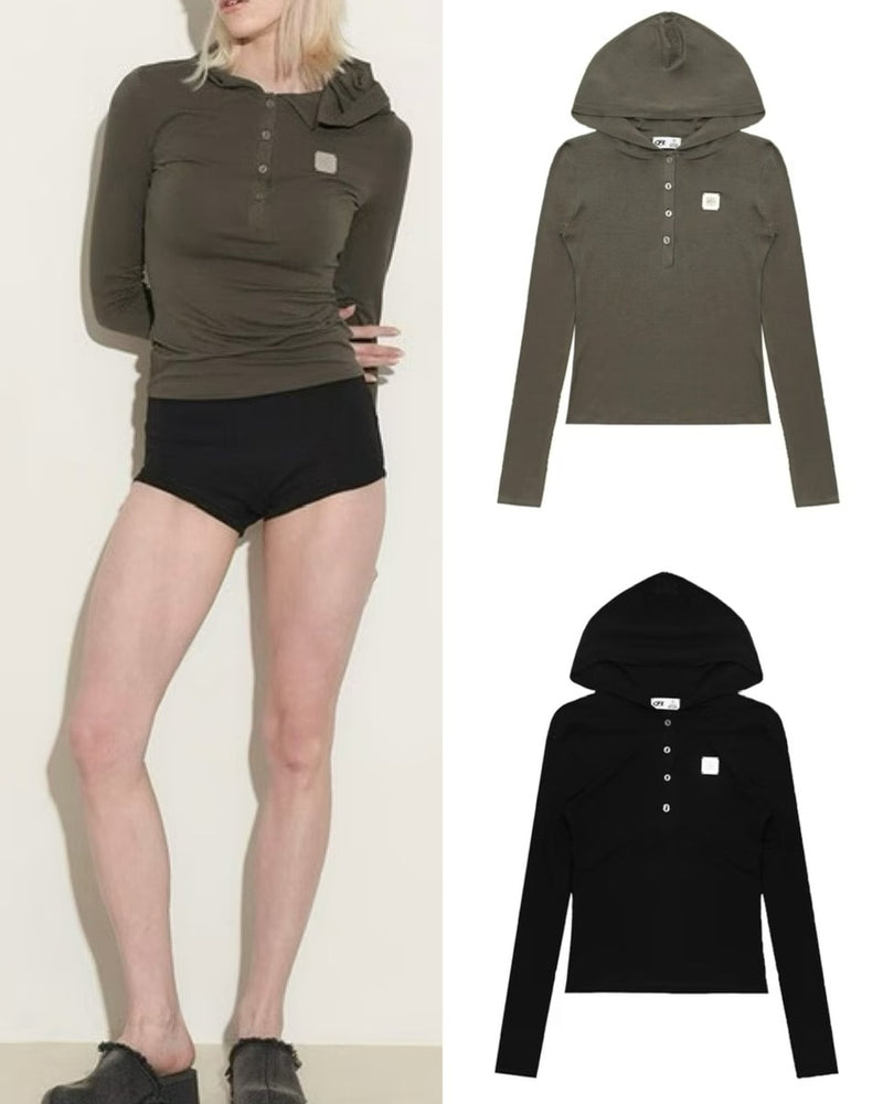 【ROCK CAKE】Square Logo Hoodie