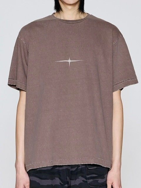 【TILLDAWN】CIRCLE PIGMENT 1/2 SLEEVE