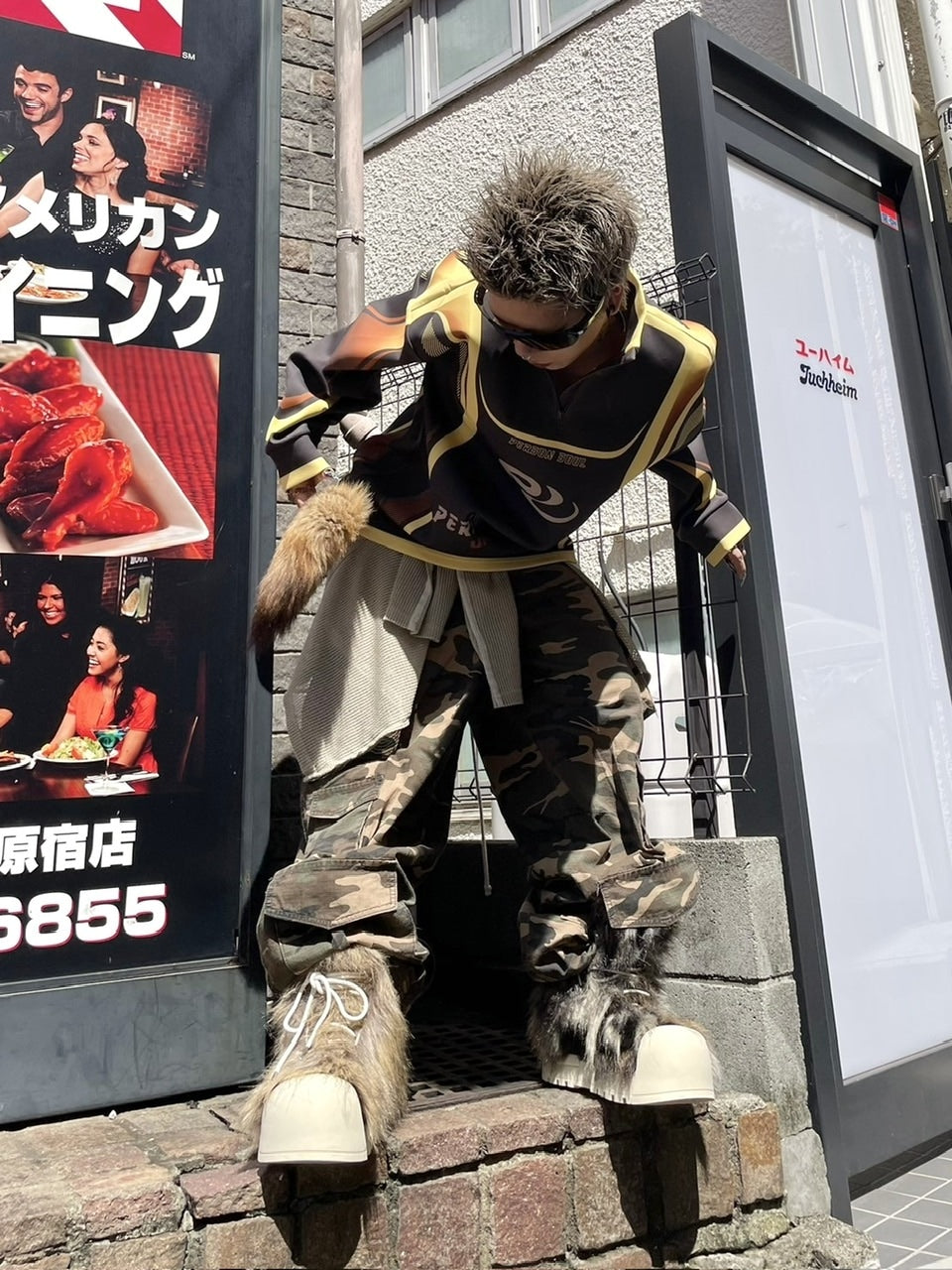 【Never mind the XU】camouflage pants (2color)