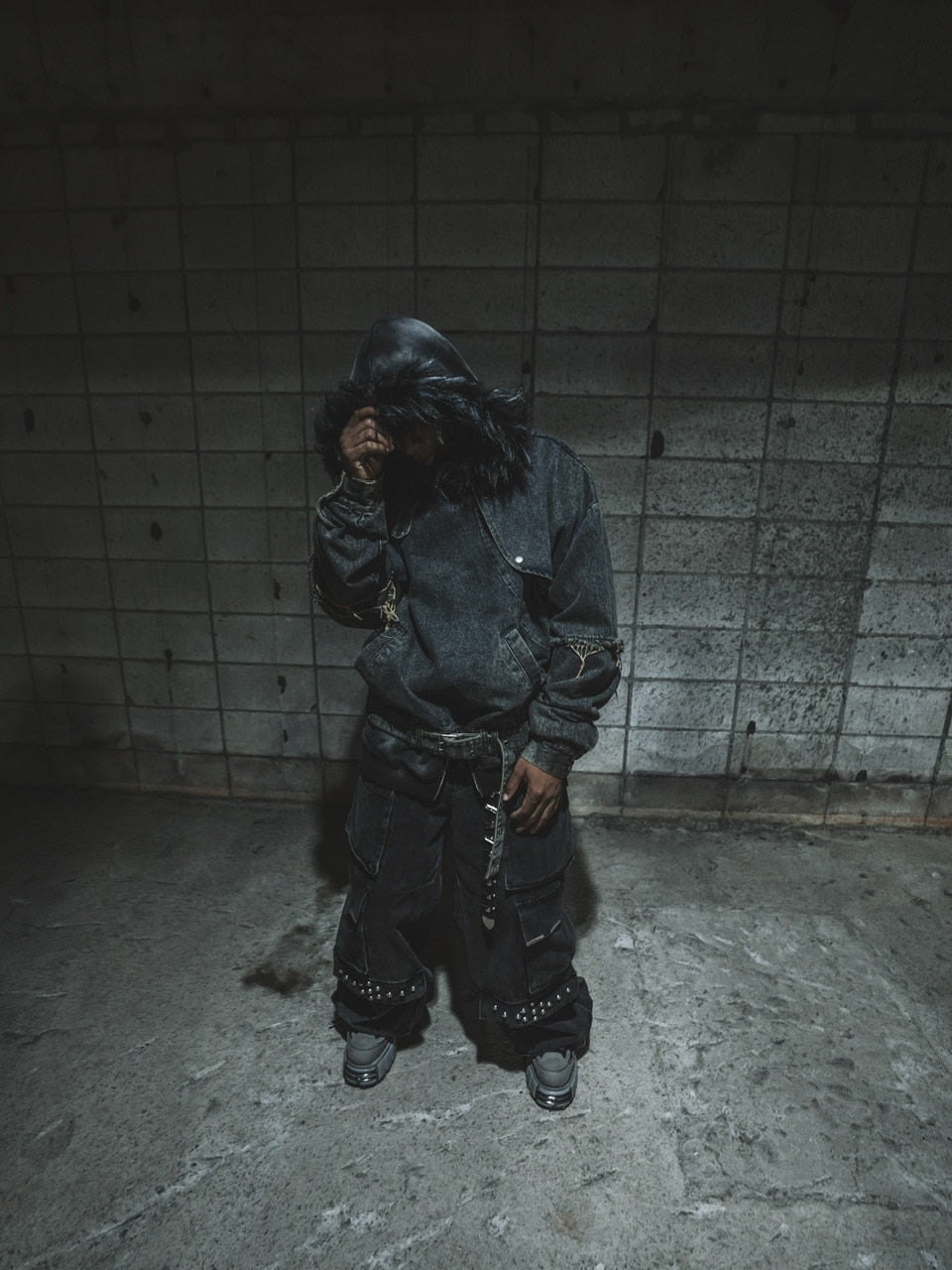 【DIG YOUR OWN GRAVE】DENIM PULLOVER (2color)