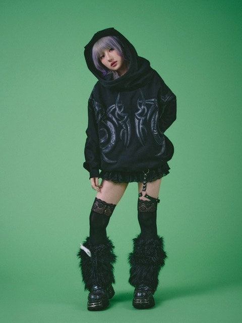 【GALFY】探検メガネ部族パーカー / 【ガルフィー】ロゴ長袖パーカー