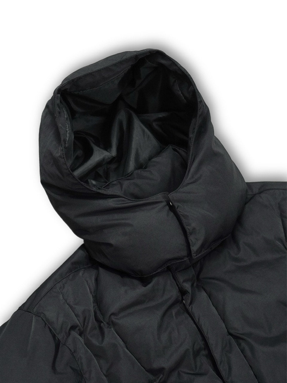 【CS】2way cropped puffer jacket (black)