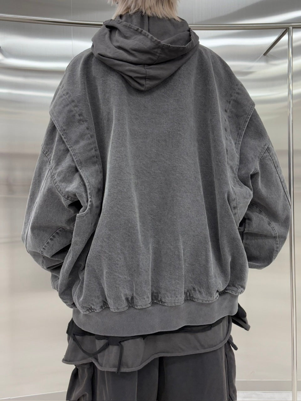 受注制【nmtc +】pigment flight jacket (2color)