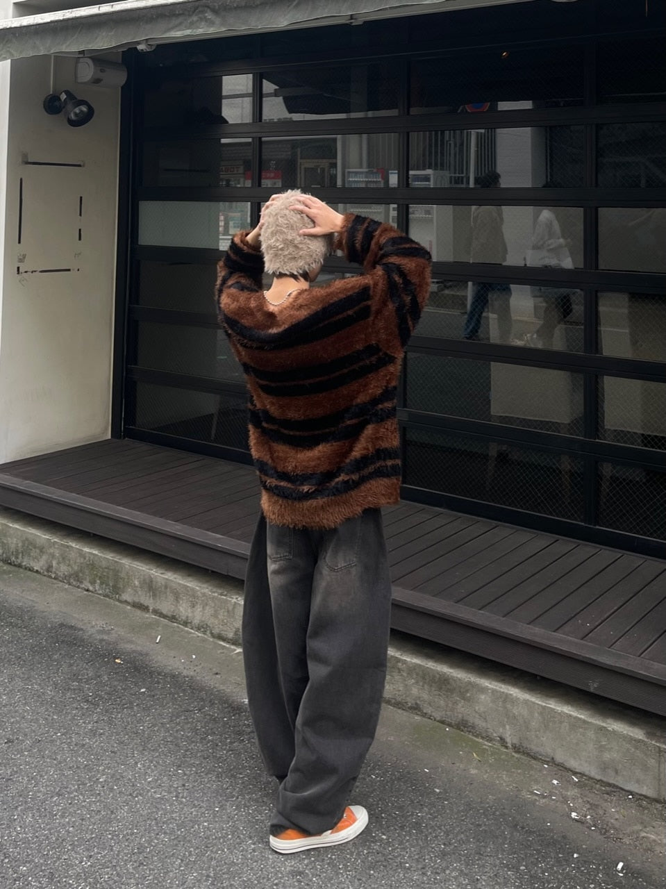 受注制【Chikashitsu +】volume fur beanie (4color)