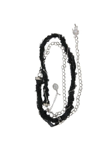【FLAREUP】Braided Handmade Chain Belt / 【フレアアップ】ブレイデッドハンドメイドチェーンベルト