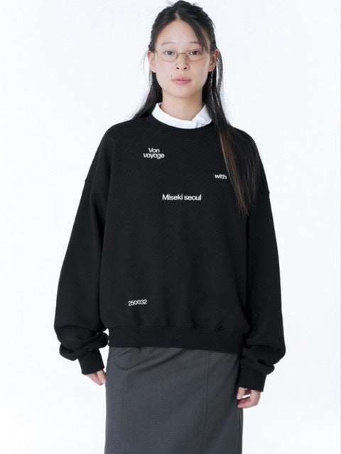 【Miseki seoul】Von voyage sweat shirts