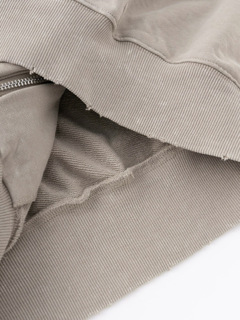 【SUPPLIER】Fire Bones Layered Sleeve Zip Hoodie