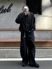【youll】2tuck slit curve slacks