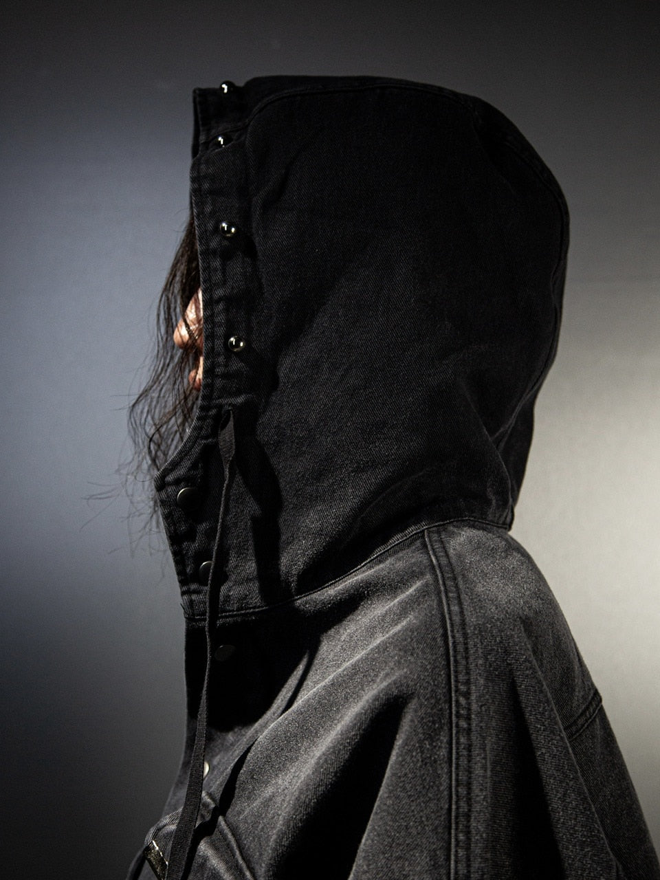 【DIG YOUR OWN GRAVE】PAILOT DENIM HOODIE CUSTOM
