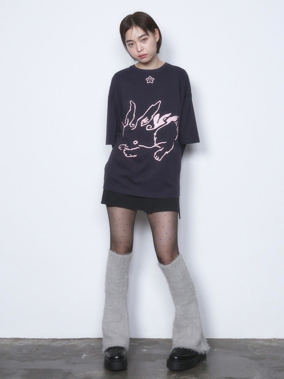 【TUOMIO】BUNNY LAYERED LONG SLEEVES