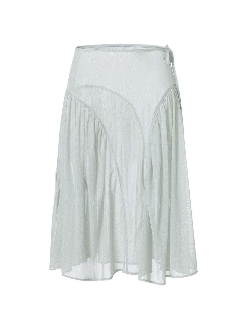 【CRANK】SHEER FRILL LAYERED SKIRT