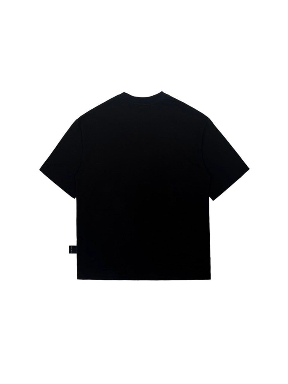 【HOLY NUMBER 7】OVERSIZED HIP HOP FIT STAR GRAPHIC T-SHIRT