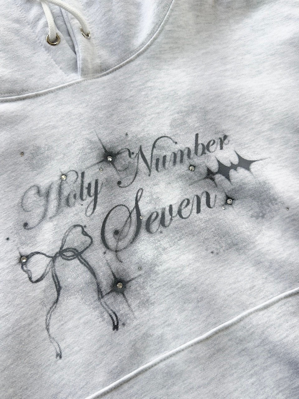 【HOLY NUMBER 7】LOVELY RIBBON DANCER CUBIC HOODIE