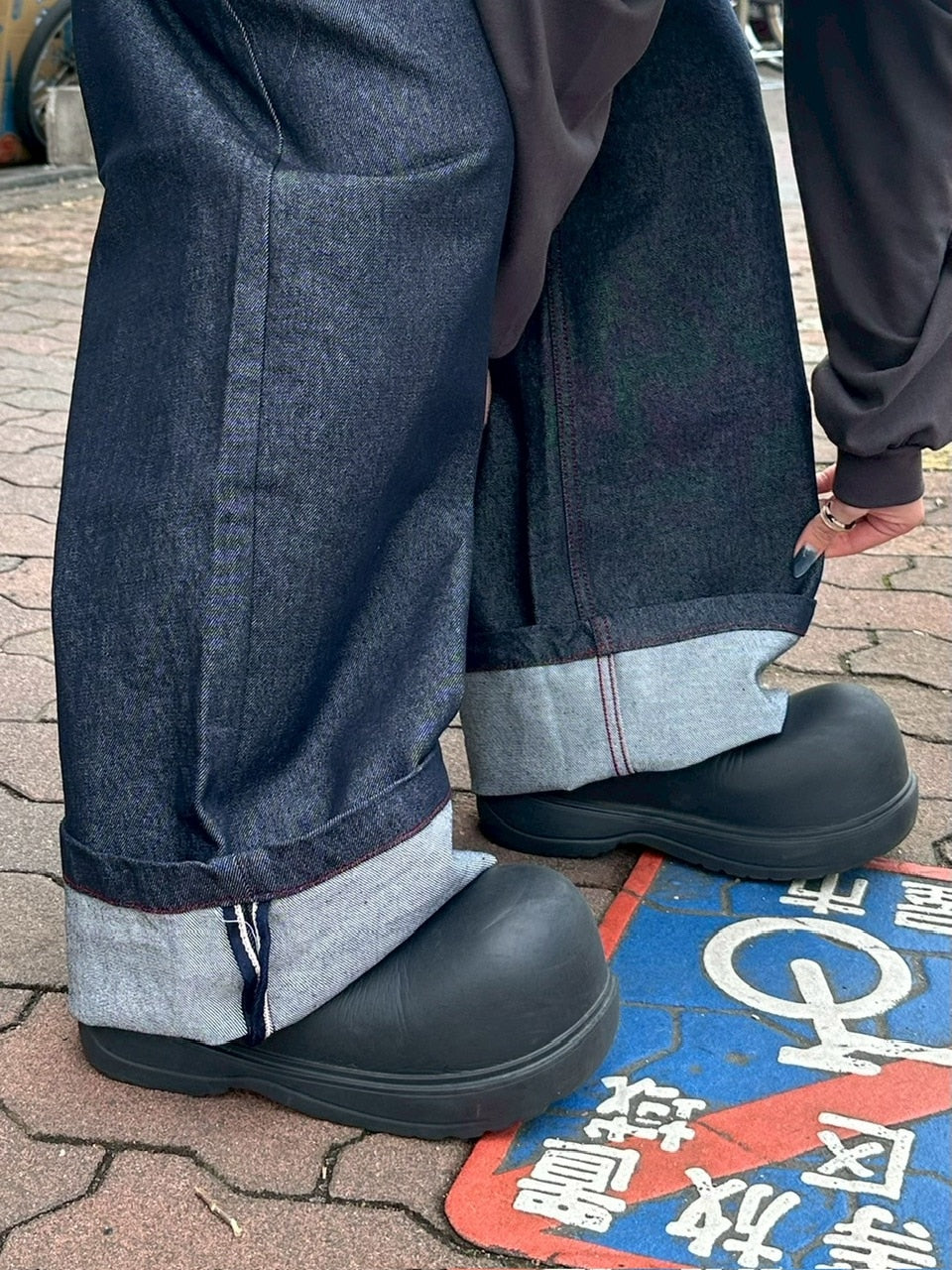 受注制【youll】selvedge denim pants