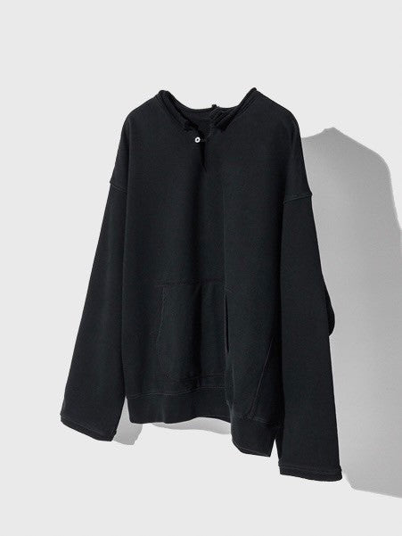 【Cord】Round Cut Vent Crew-neck