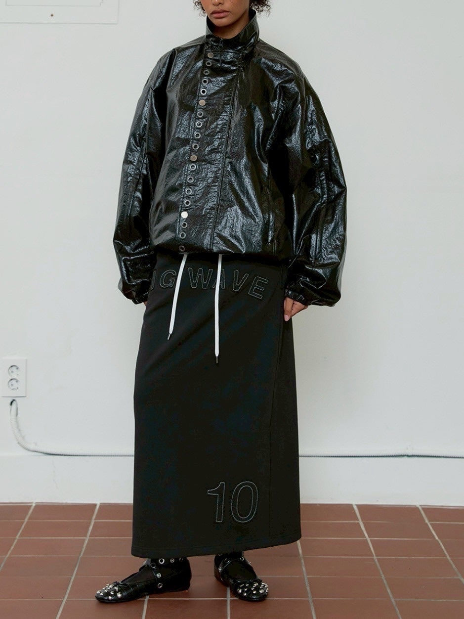 【ESC STUDIO】eyelet wind breaker jacket