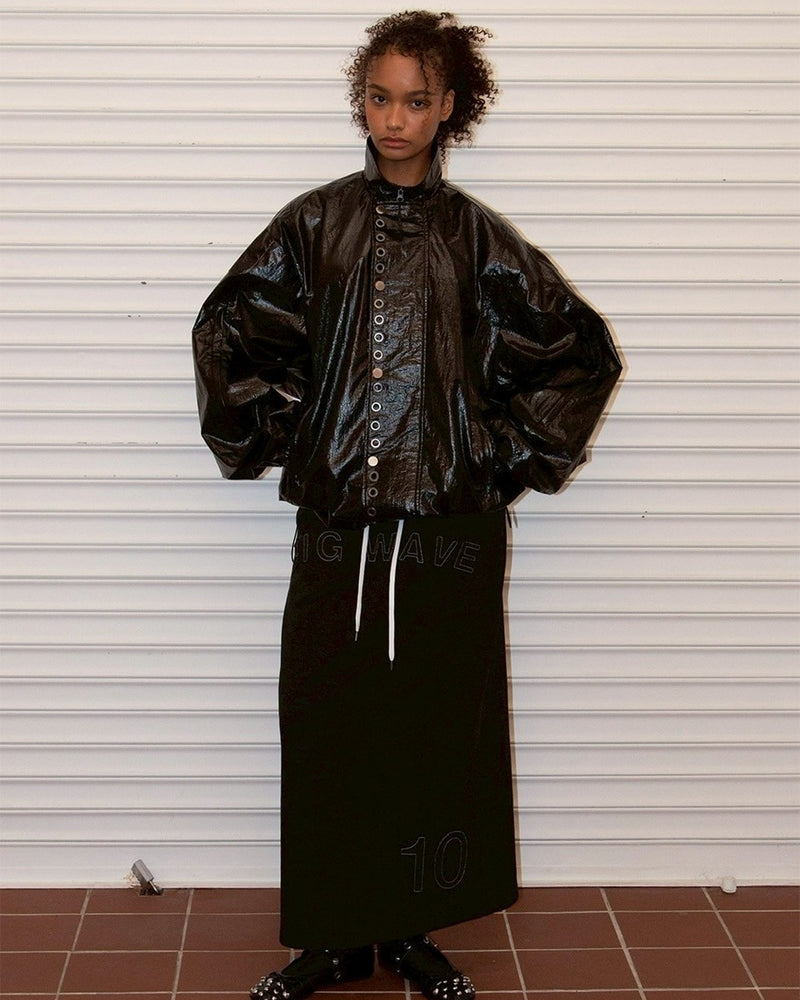 【ESC STUDIO】big waves long skirt
