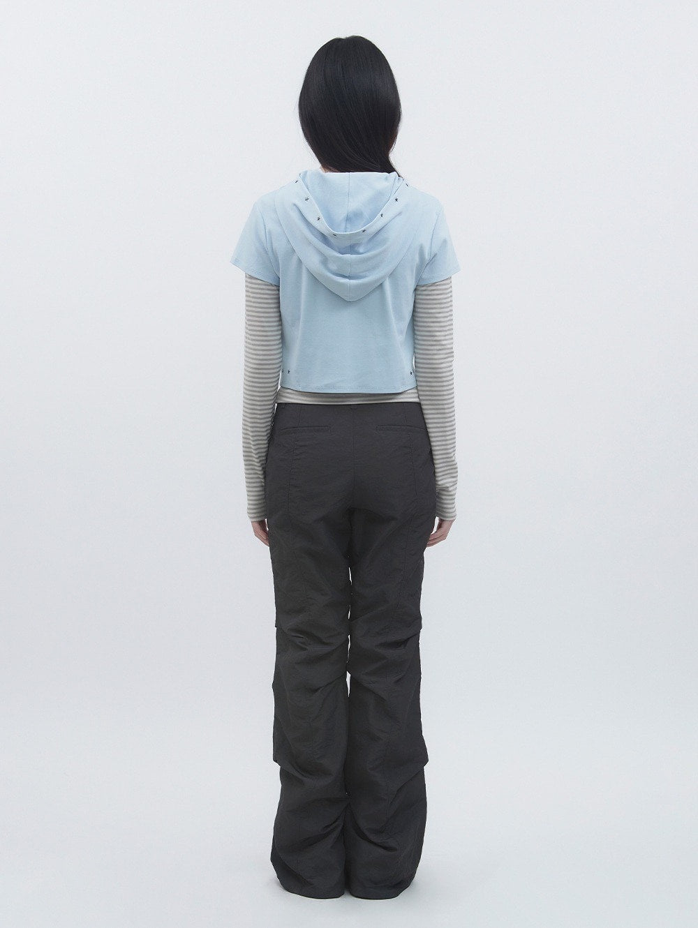 【TUOMIO】TUCKED BOOTSCUT PANTS