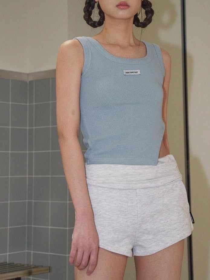 【ODDONEOUT】SIDE BUCKLE SLIT TOP