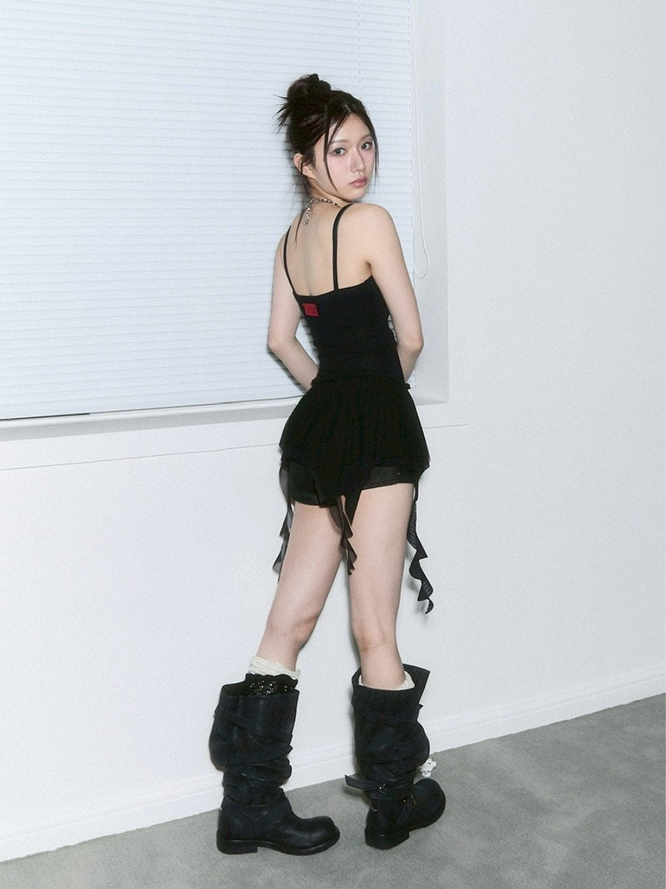 【CHERRYQUIRI】frill layered sleevless / 【チェリーキュリー】フリルレイヤードキャミソール