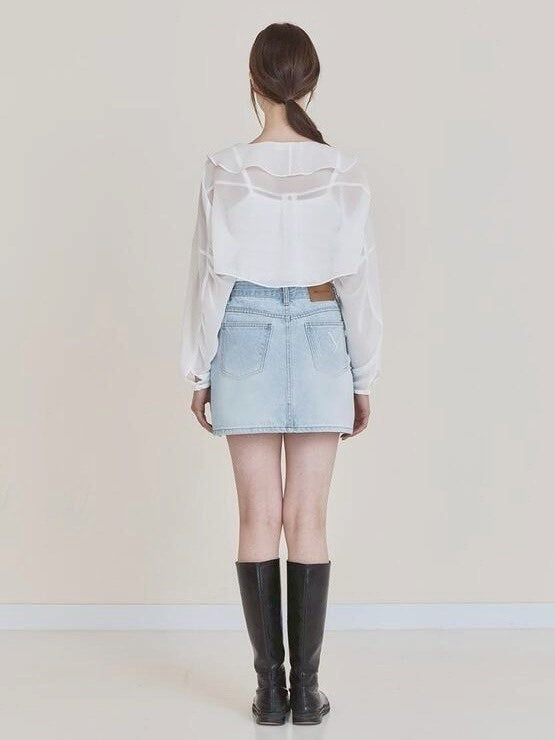 【NOTYOURROSE】Fairy chiffon bolero