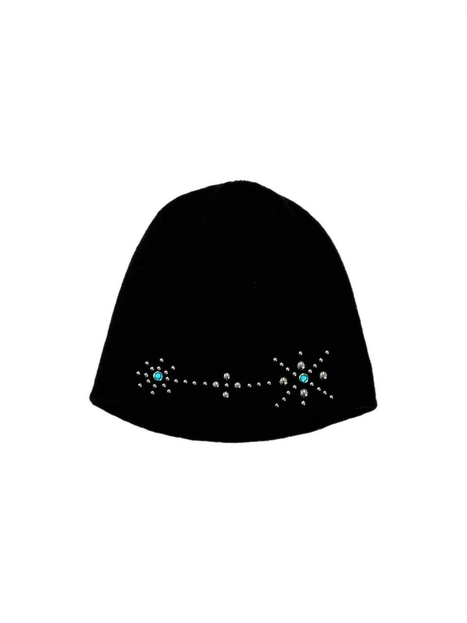 受注制【Chikashitsu +】mulch studs beanie (3color) / 【チカシツプラス】マルチスタッズニット帽子