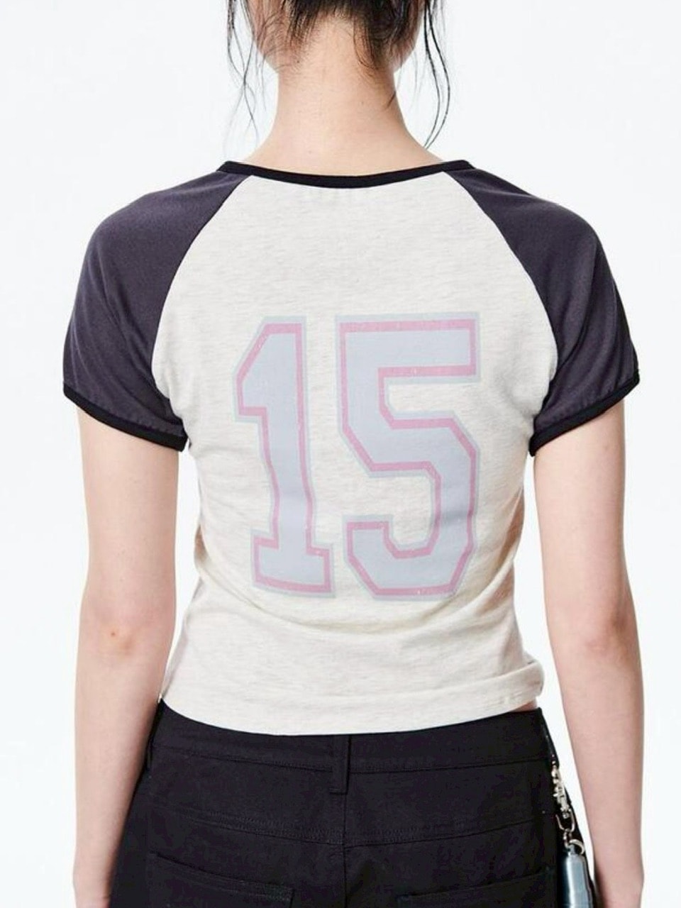 【runningHIGH】VARSITY LOGO H/S TEE