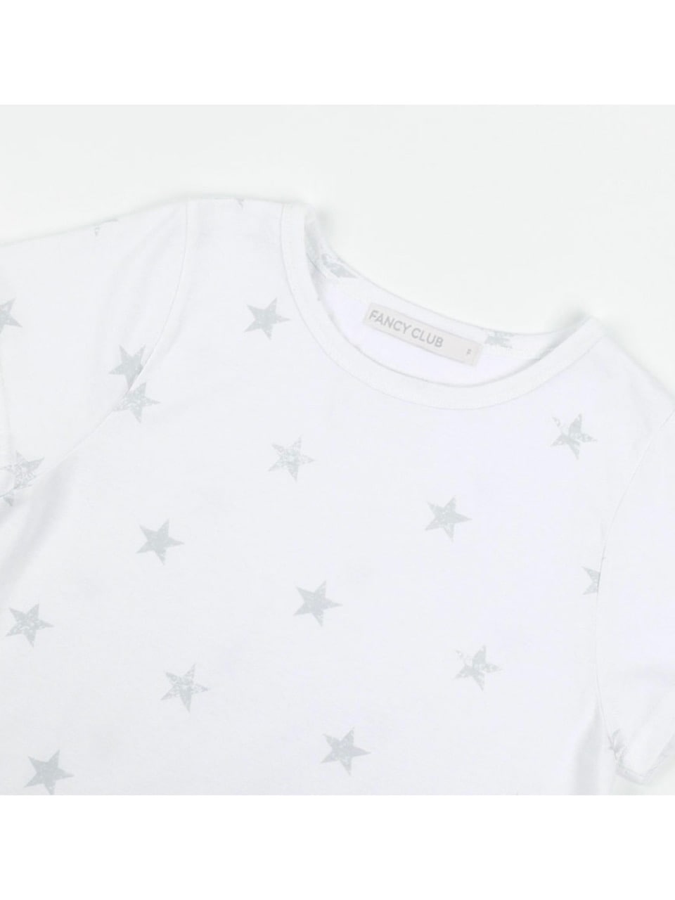 【FANCY CLUB】Lace Star Layered Tee / 【ファンシークラブ】レーススターレイヤード半袖Tシャツ