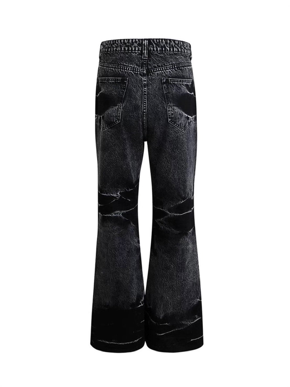 【DND4DES】MUSTACHE WASHED FLARED JEANS