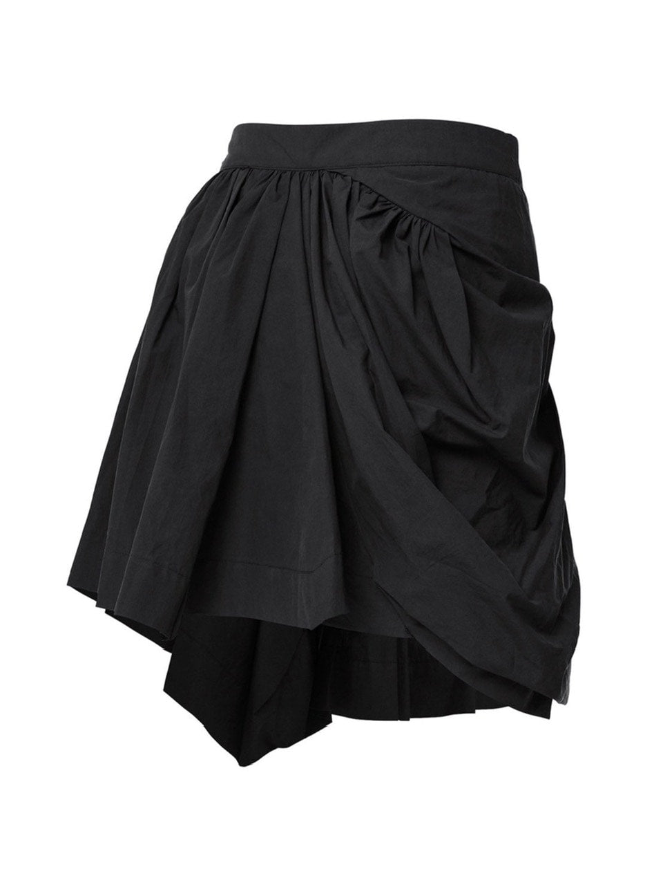【FLAREUP】Asymmetrical Draped Layered Skirt