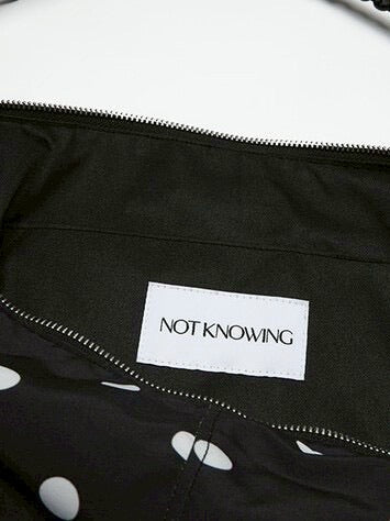 【NOT KNOWING】Braided Dot Shoulder Bag / 【ノットノーイング】ブレイデッドドットショルダーバッグ