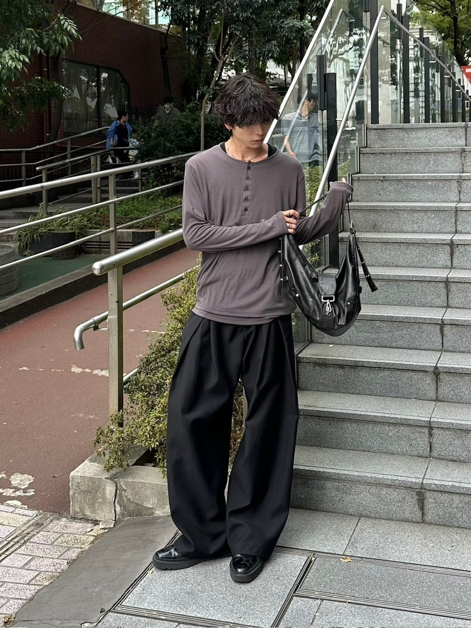 大阪店WEB限定受注制【Chikashitsu +】vintage eyelet shoulder bag / 【チカシツプラス】ビンテージアイレットショルダーバッグ