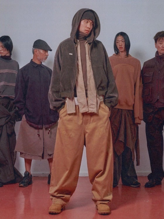 【AJOBYAJO】High Waist Oversized Pants / 【アジョバイアジョ】ハイウエストオーバーサイズカーゴパンツ