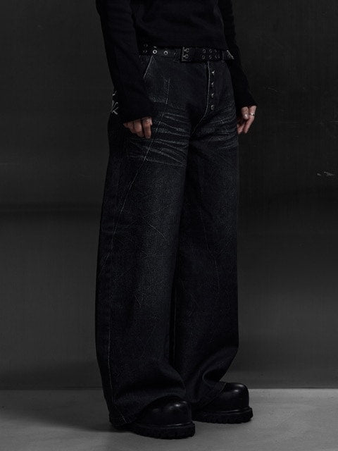 ROSEN KREUZ INSIGNIA TROUSERS BLACK パンツ Rosen Kreuz】INSIGNIA TROUSERS – PRESSING WEB SHOP