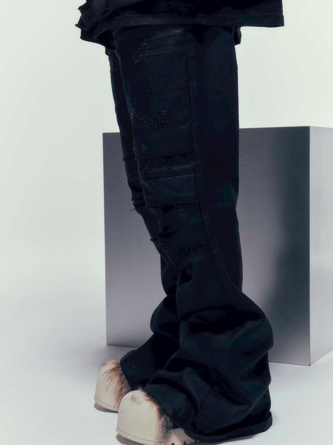DIG YOUR OWN GRAVE】COATING SLASH FLARE PANTS – PRESSING WEB SHOP