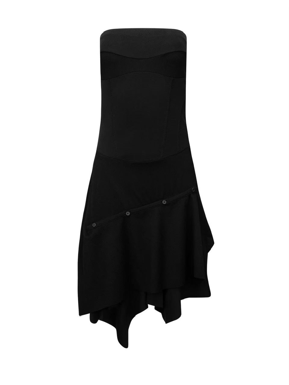 【NACHE】BUSTIER LAYERED DRESS